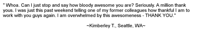 Testimonial (Kimberley)
